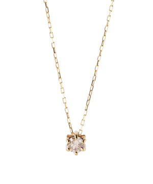 ダイヤモンドネックレス[6本ツメ・0.07ct]
