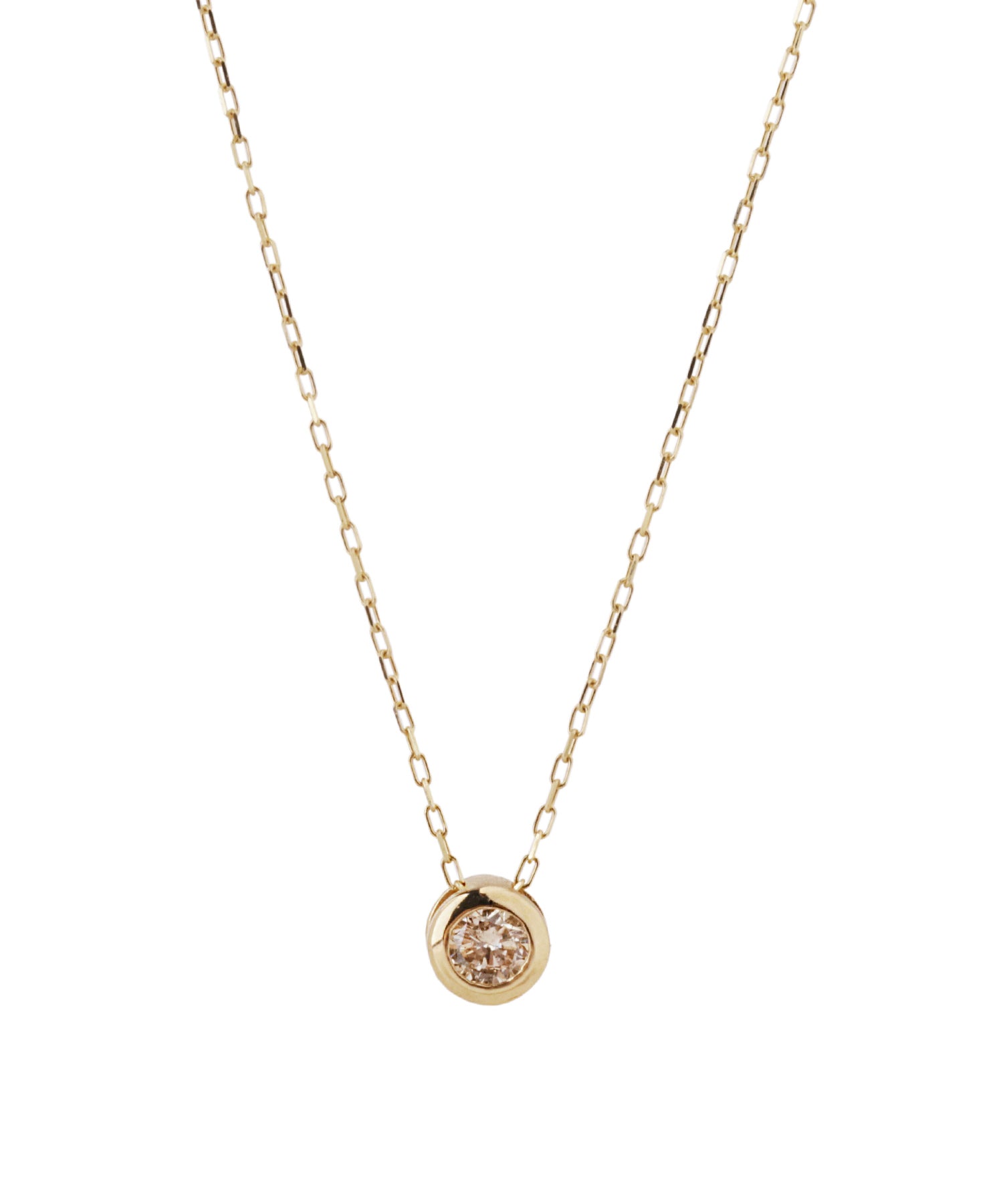 SIENAROSE】ダイヤモンドネックレス[フクリン・0.07ct]｜SANPO ONLINE