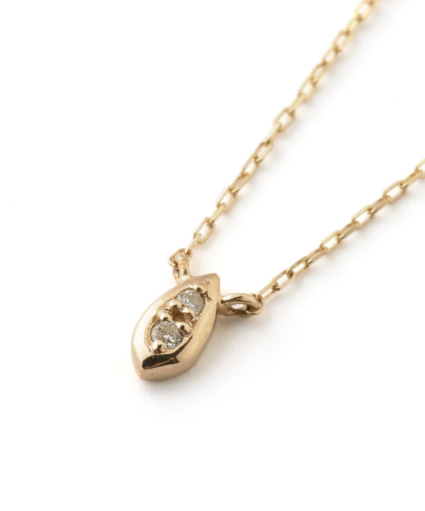 ティアドロップネックレス