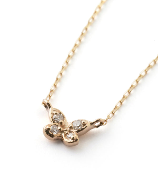 バタフライネックレス