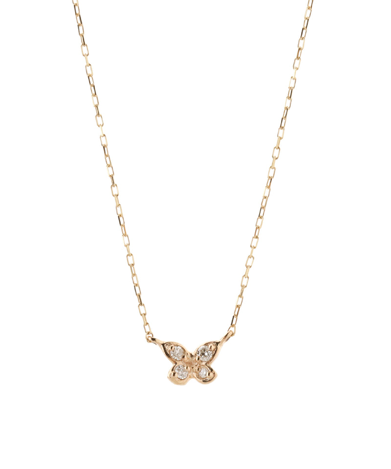 バタフライネックレス