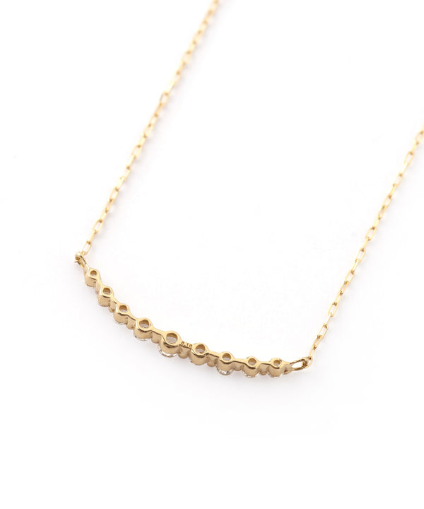 ラインダイヤネックレス