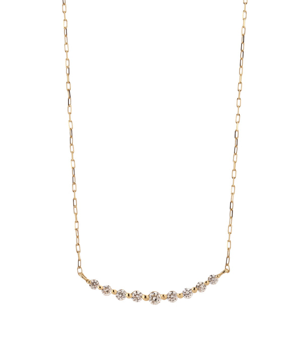 ラインダイヤネックレス