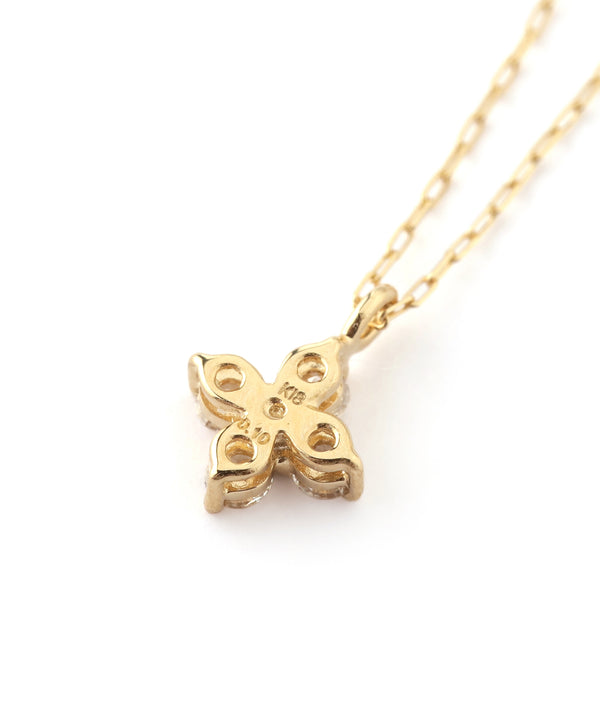 フラワーダイヤネックレス