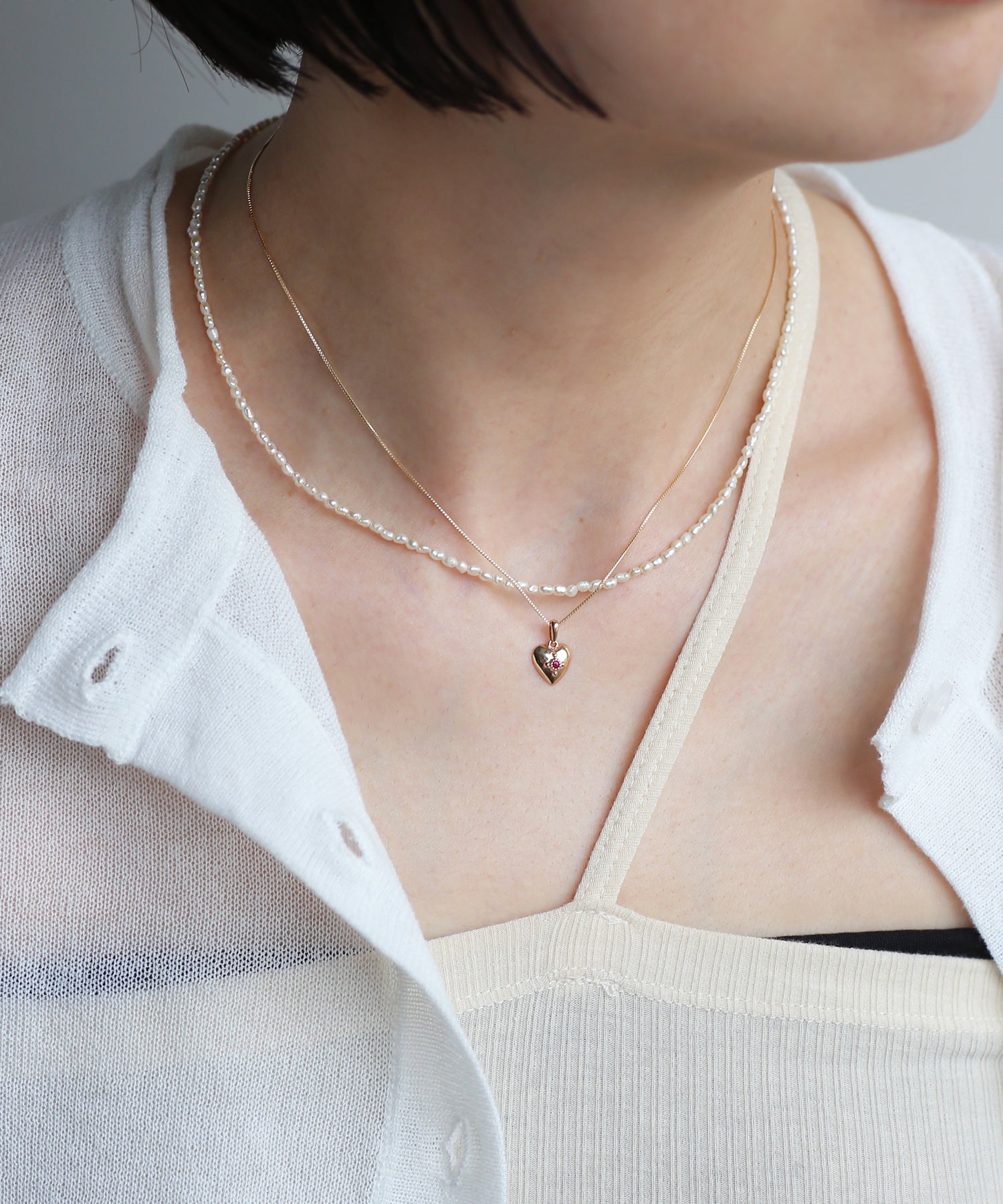 ※SN※　SIENA ROSE バータイプネックレス SIENA ROSE バーネックレス