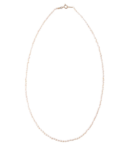 ライスパールネックレス