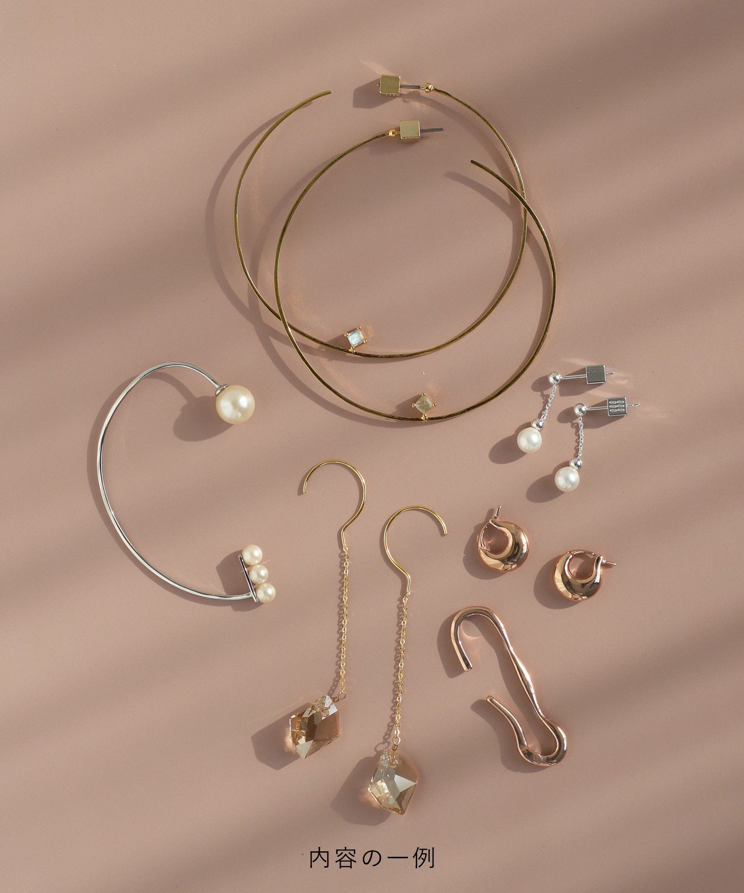 ラウンド用品・アクセサリー mimi mimi33】SURPRISE BAG 2026[ピアス]｜アネモネ・シエナロゼ・ミミサン