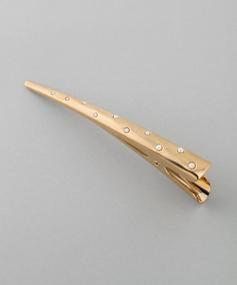 Random Pearl Metal Clip