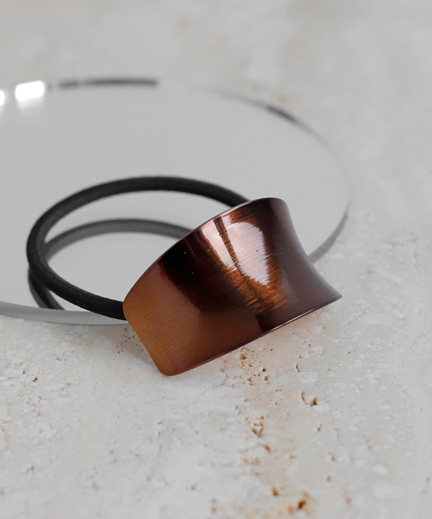 ANEMONE】ヘアラインメタルヘアゴム｜アネモネ・シエナロゼ・ミミサン