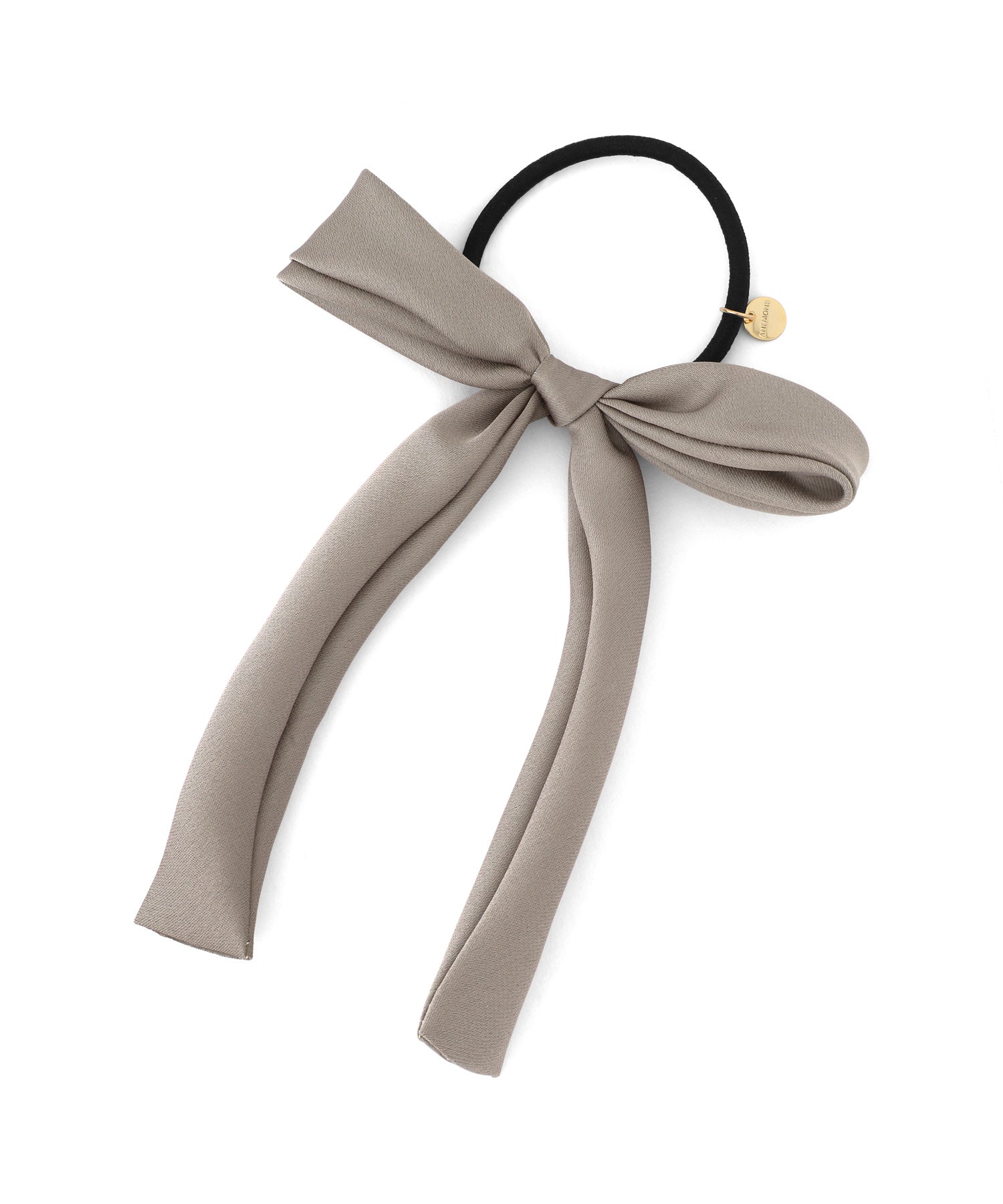 ANEMONE】シックカラーリボンヘアゴム｜アネモネ・シエナロゼ