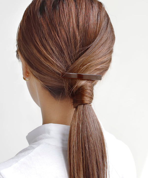 シックカラーヘアピン