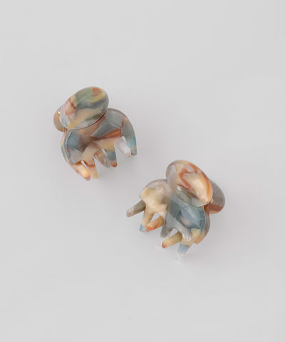 Multi-pattern mini buns [set of 2]