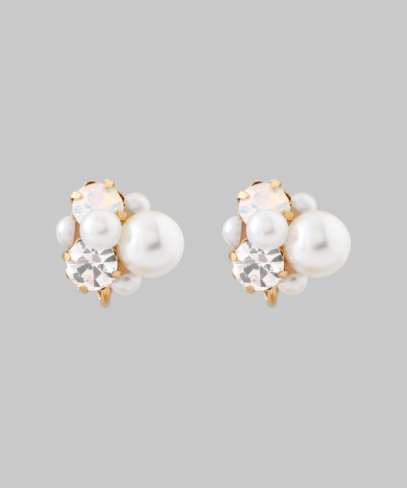 Pearl and Bijou Earrings
