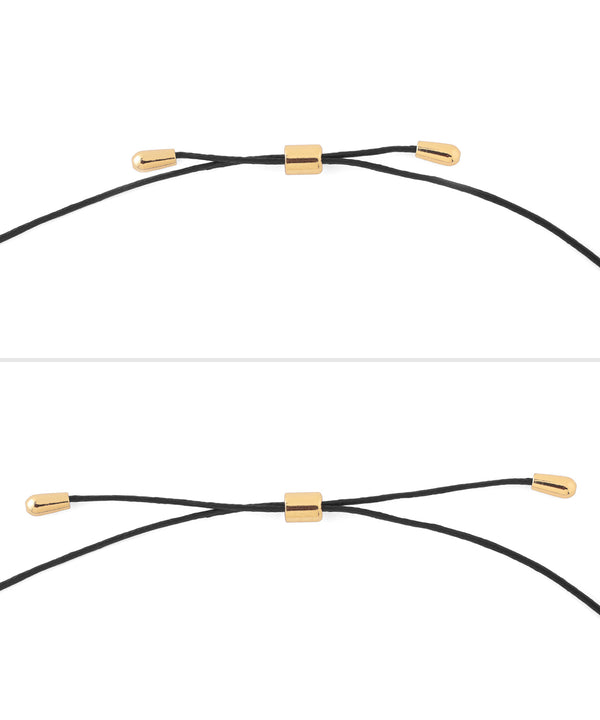 メタルハートコードネックレス