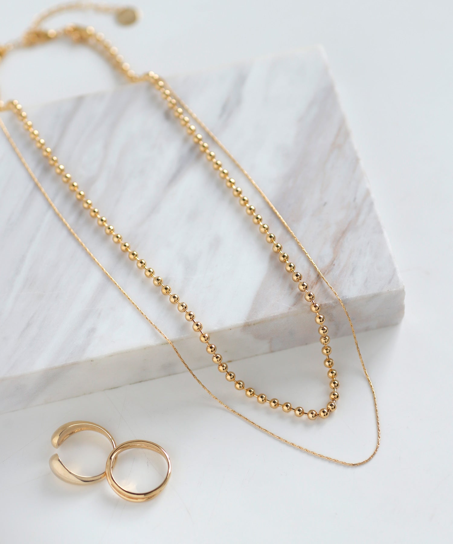 969　アネモネ ANEMONE] Bijou x Drop Line Hook Earrings | Anemone, Sienna