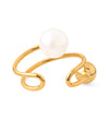 Pearl x Sphere Ear Cuff