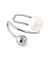 Pearl x Sphere Ear Cuff