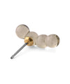 Dotted Line Glass Earrings
