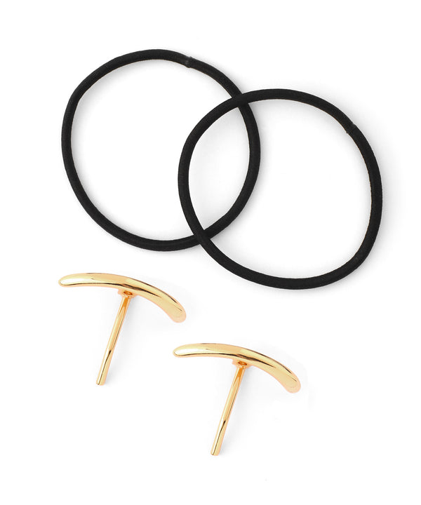 Metal Line Pony Hooks (Set of 2)
