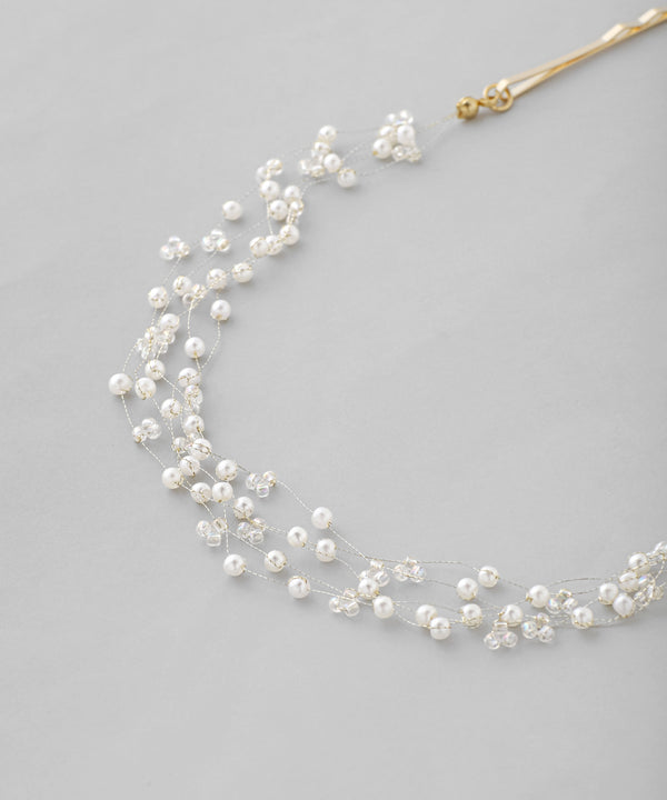 Mini Pearl Vine Head Dress