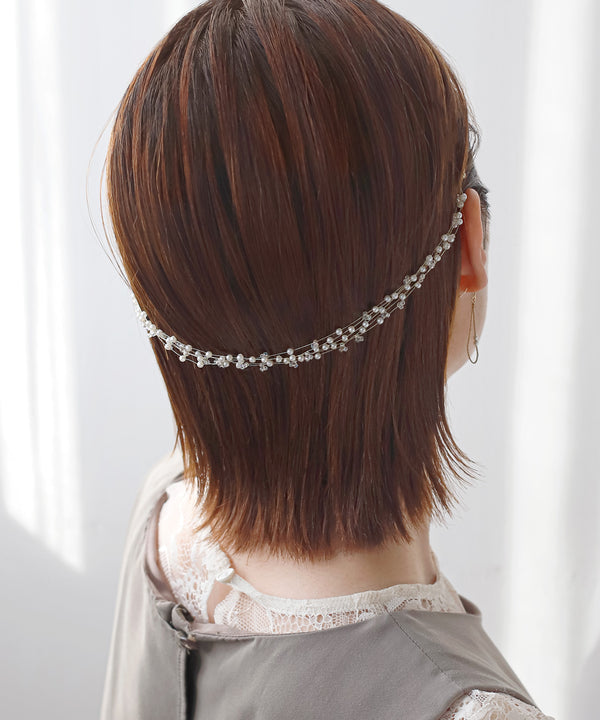 Mini Pearl Vine Head Dress
