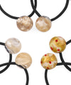 Nuanced Pattern Sphere Hair Tie