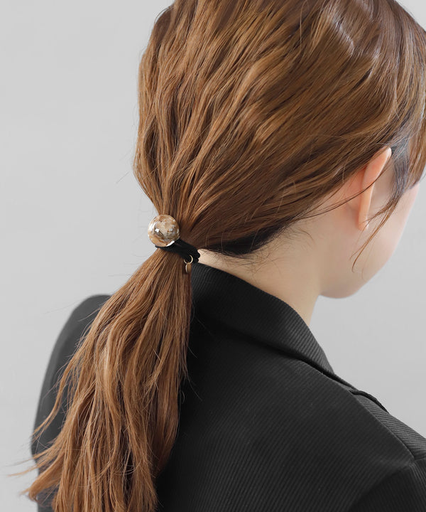 Nuanced Pattern Sphere Hair Tie