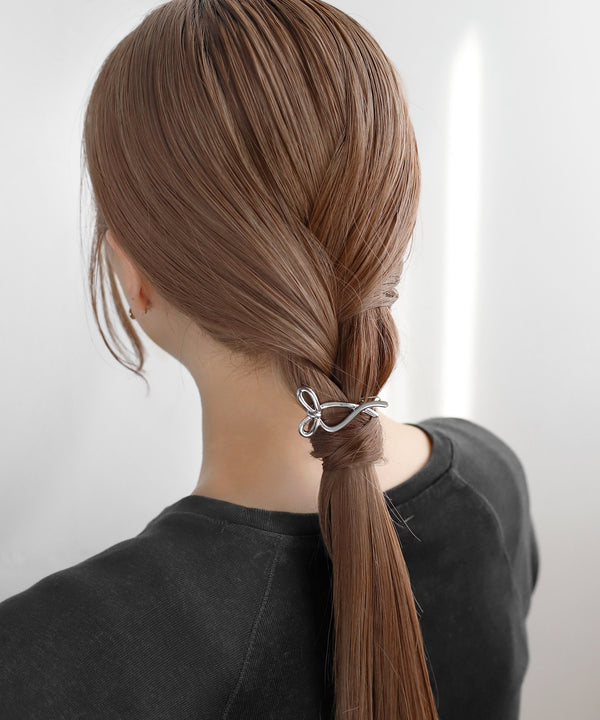 メタルリボンヘアピン