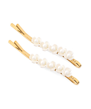 フラワーヘアピン[2本セット]