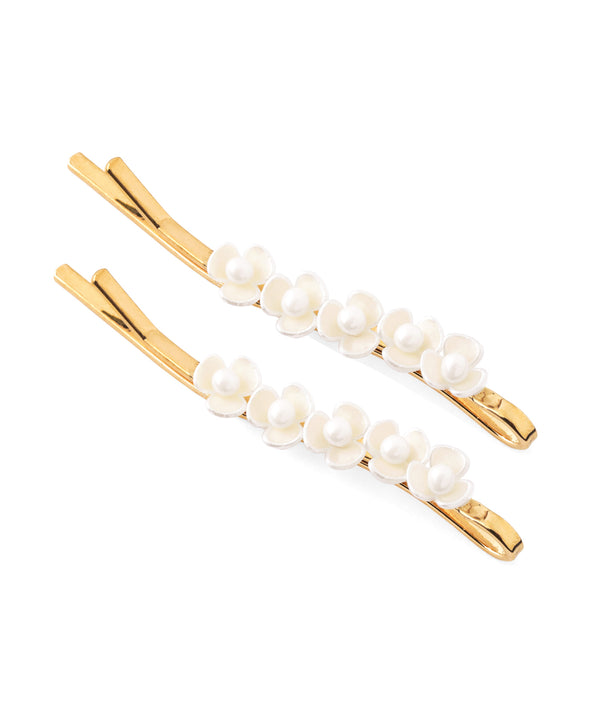 フラワーヘアピン[2本セット]