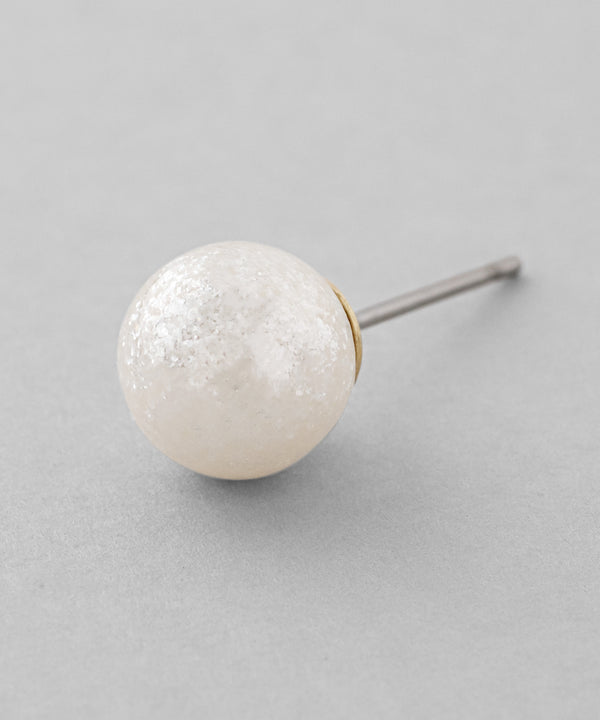シャイニーパールミニピアス