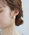 シャイニーパールピアス