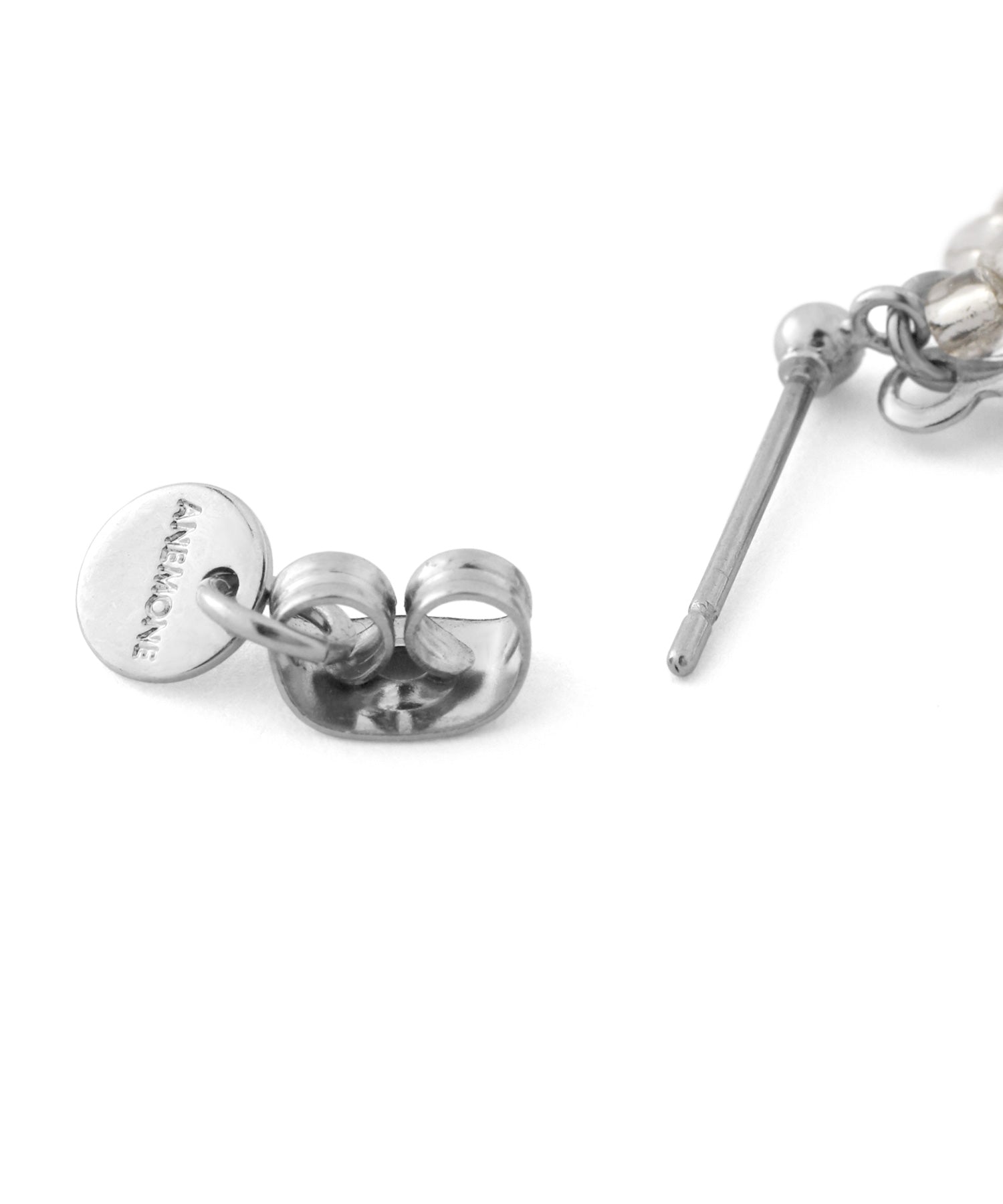 ANEMONE】スパイラルロングビジューピアス[Hanayome]｜アネモネ