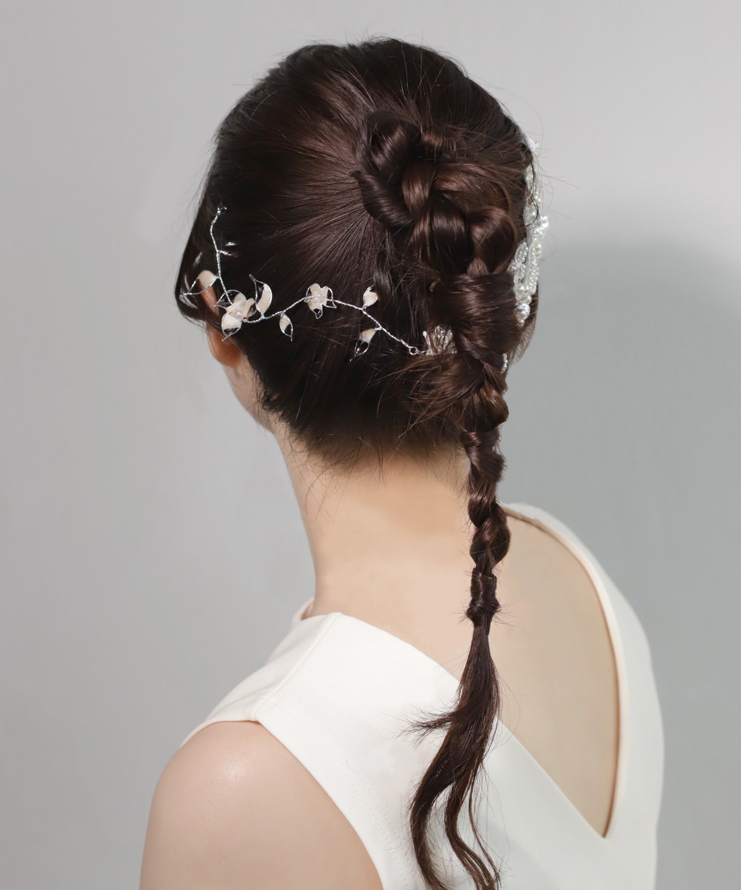 ANEMONE】レース×フラワーバインヘッドドレス[Hanayome]｜アネモネ