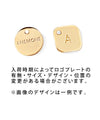 クリアドロップ×チェーンバックキャッチピアス