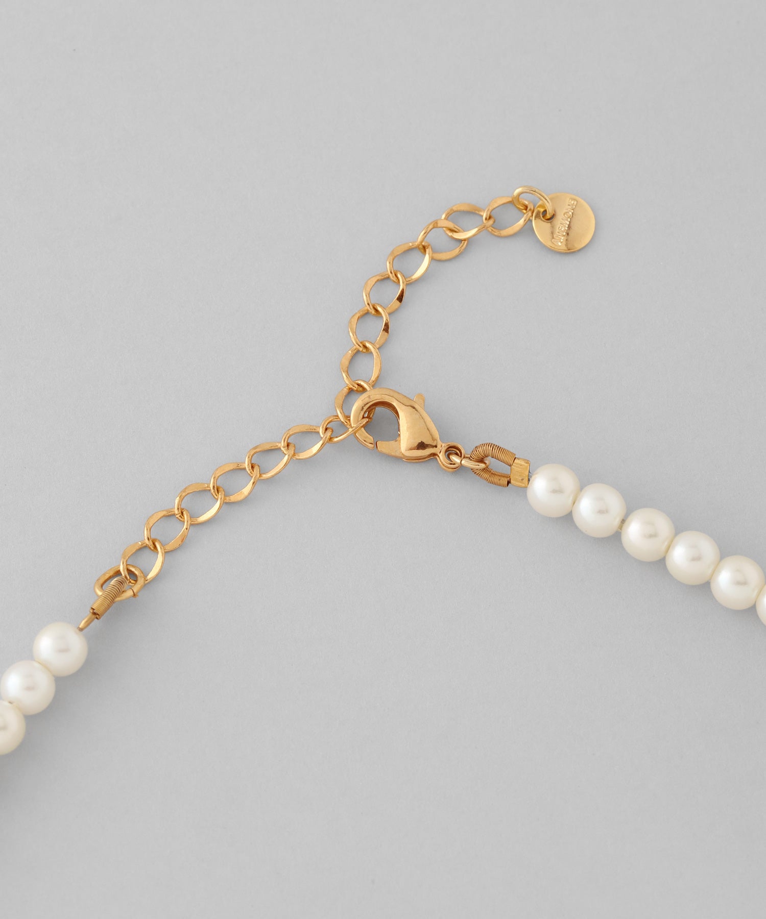 ANEMONE】ビジュー×パールネックレス｜アネモネ・シエナロゼ・ミミサン