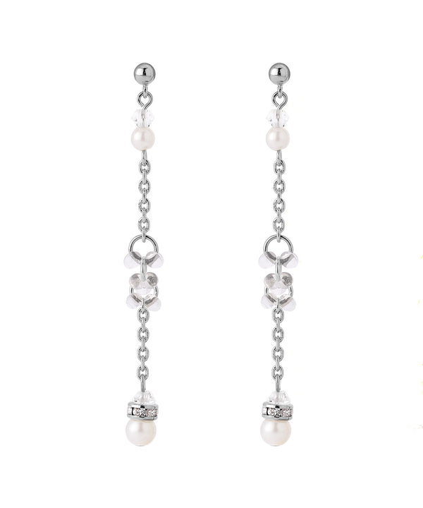 パール×チェーンピアス