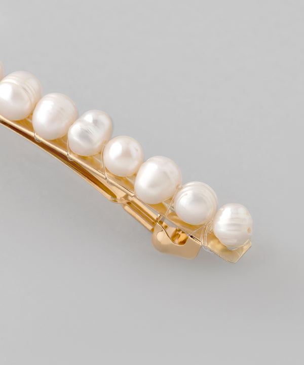 連なりパールスリムバレッタ