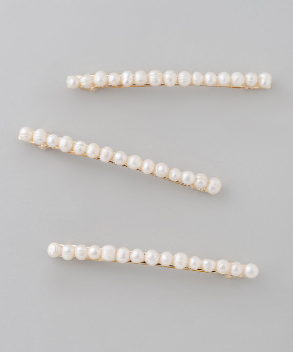 連なりパールスリムバレッタ