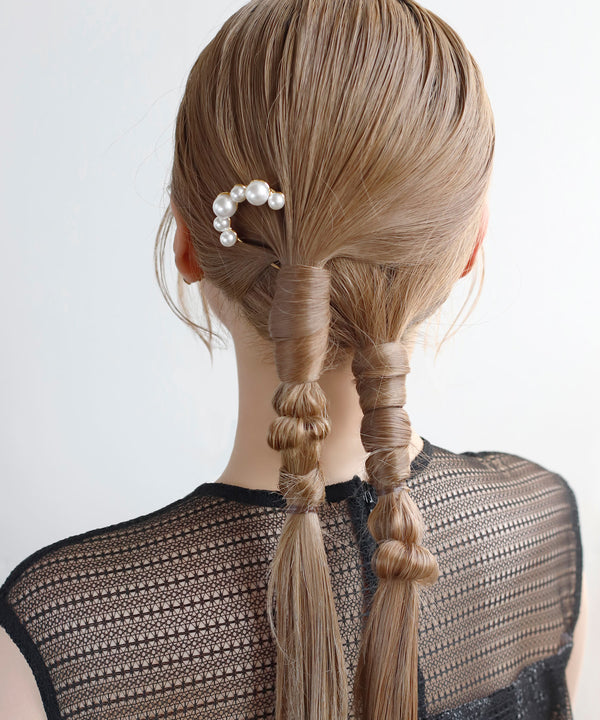 連なりパールU字コーム