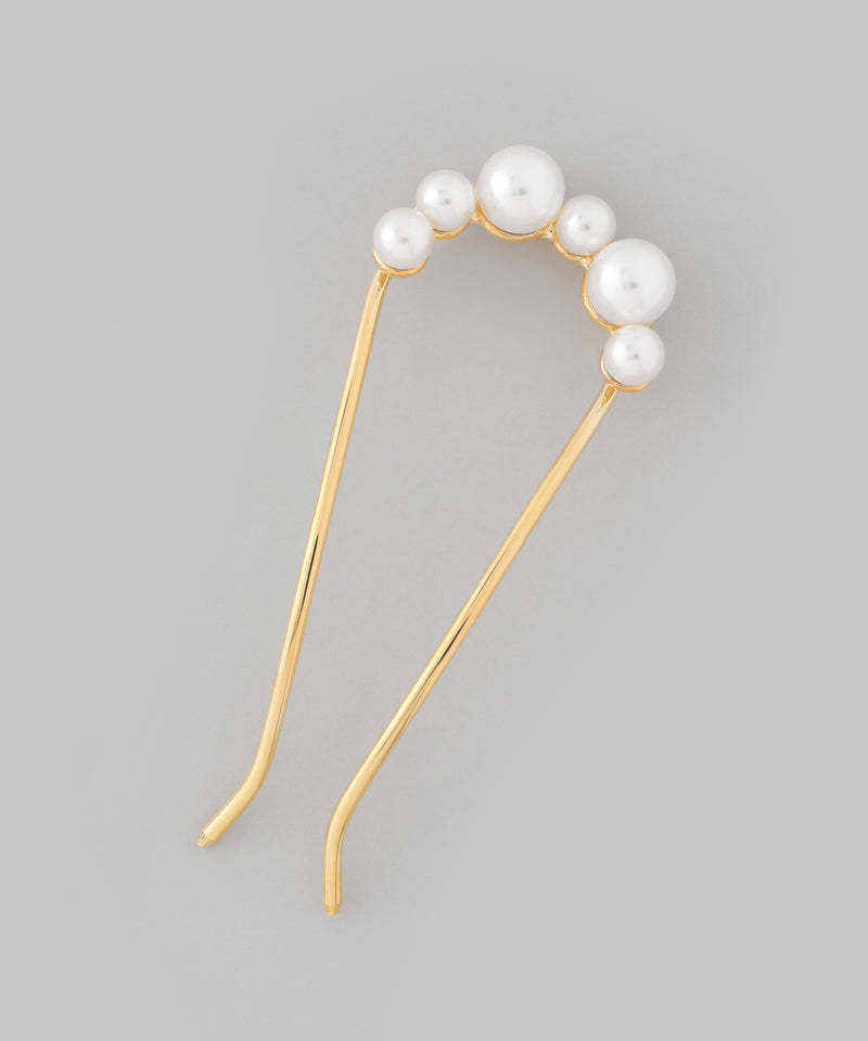 連なりパールU字コーム