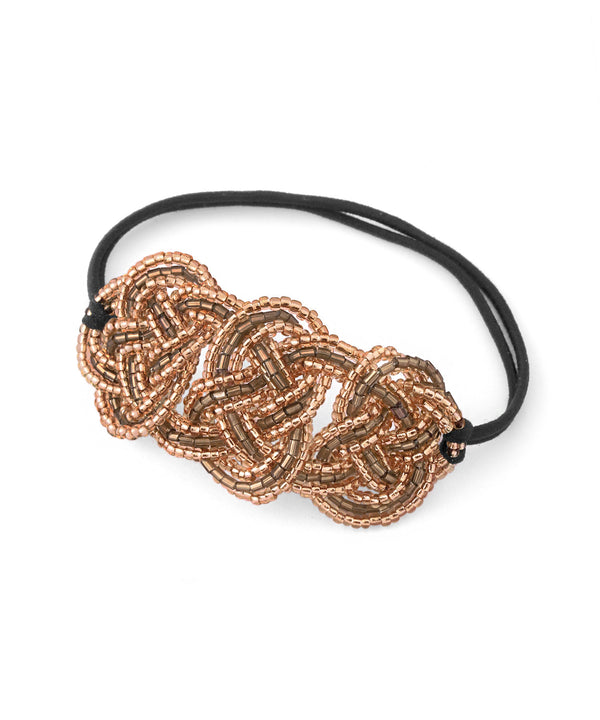 ANEMONE】ビーズ水引ヘアゴム｜アネモネ・シエナロゼ・ミミサンジュウ