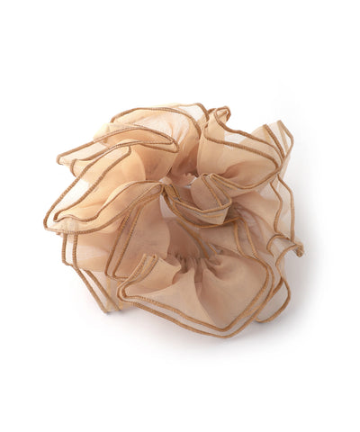 Organza x Piping Scrunchie