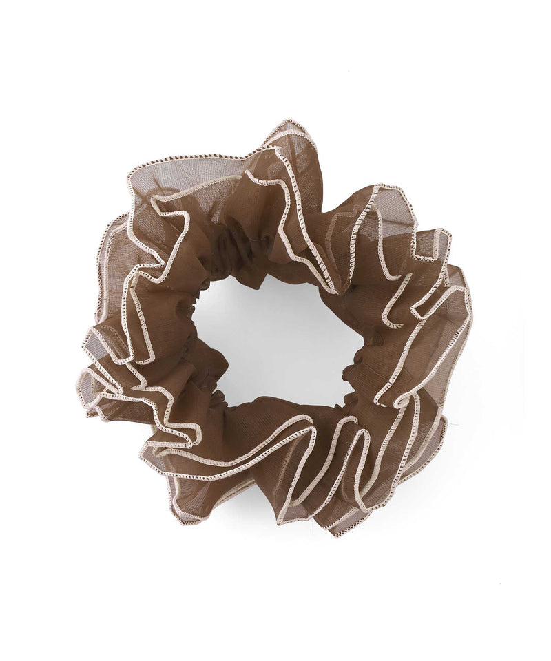 オーガンジー×パイピングシュシュ