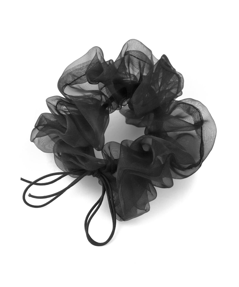 Ribbon x Sheer Scrunchie