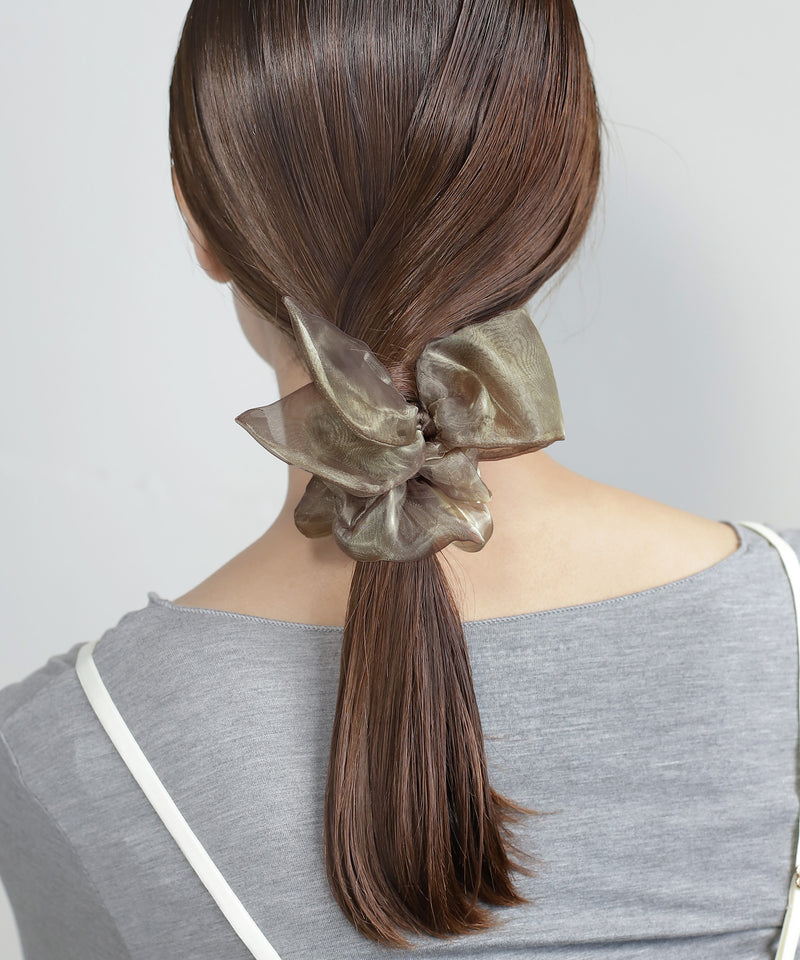 Sheer Ribbon Scrunchie
