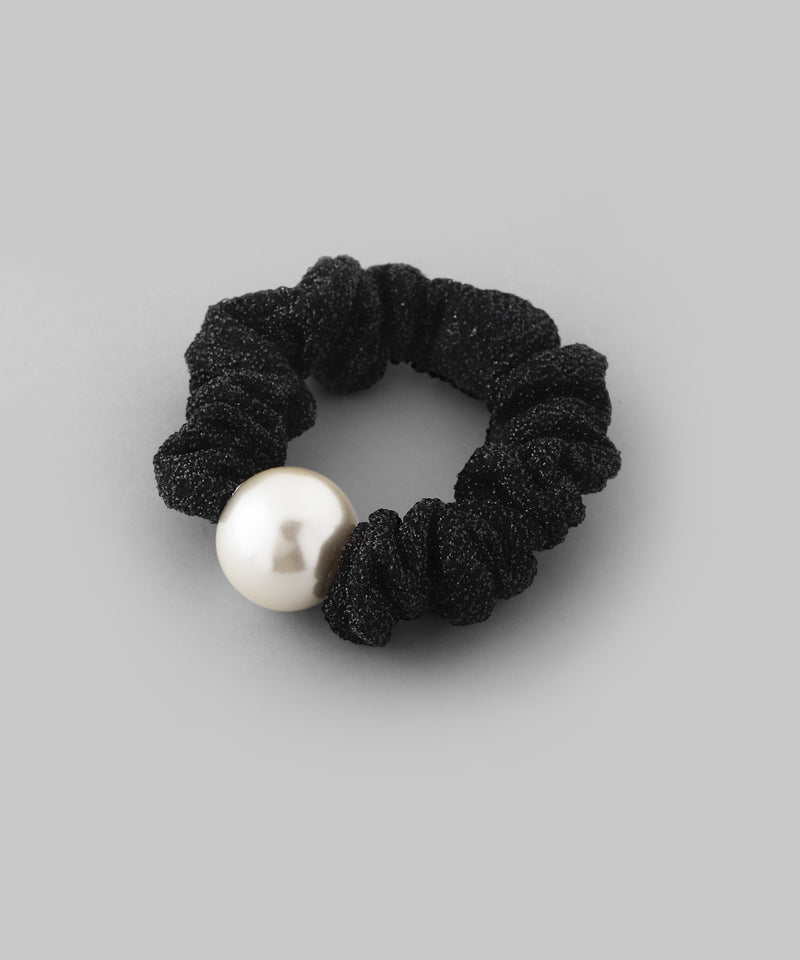 Pearl x Lame Scrunchie
