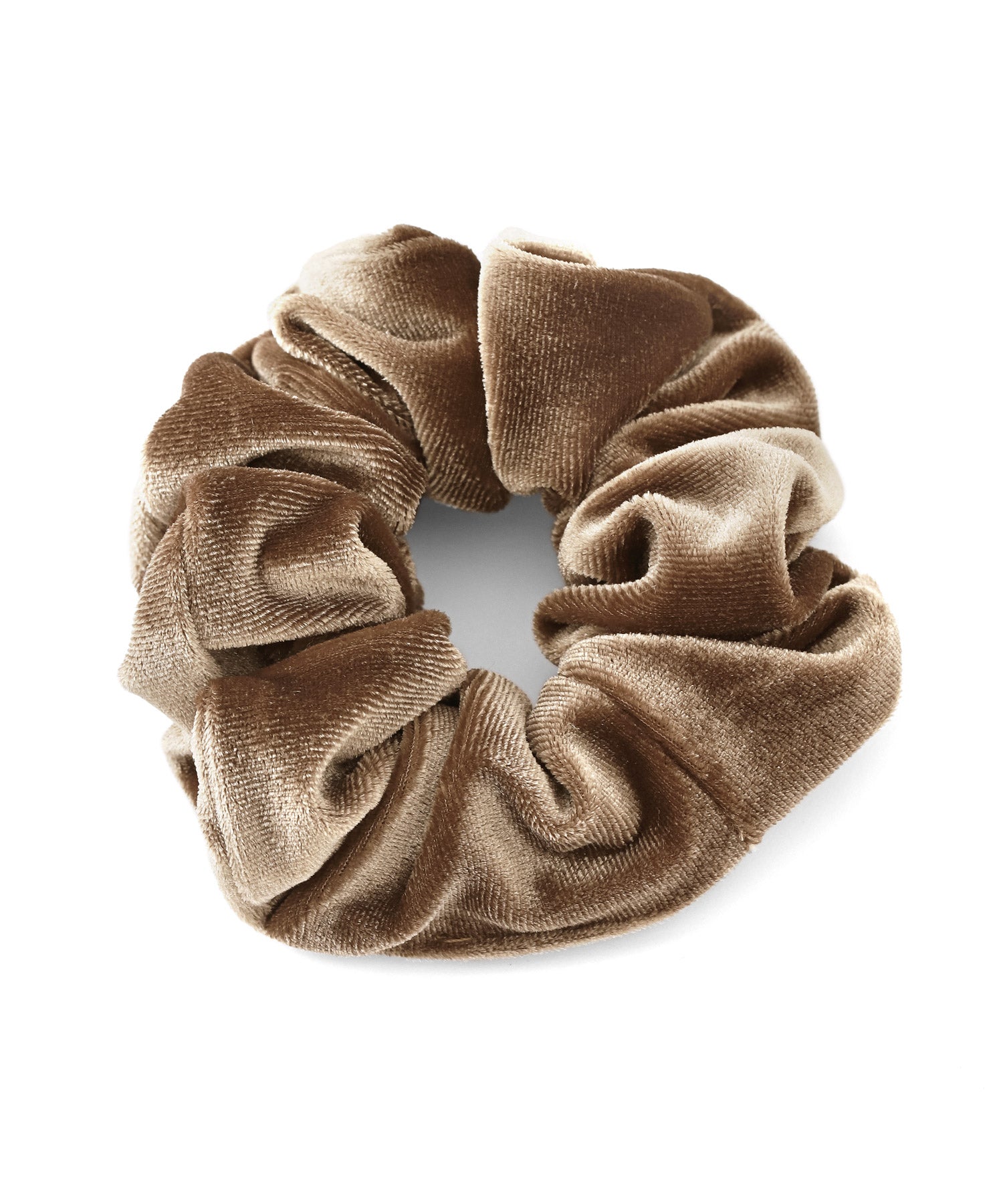 グレー ベルベット シュシュ ベルベット×オーガンジーシュシュ p0448 | poet