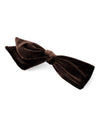 Velvet ribbon barrette