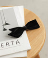 Velvet ribbon barrette